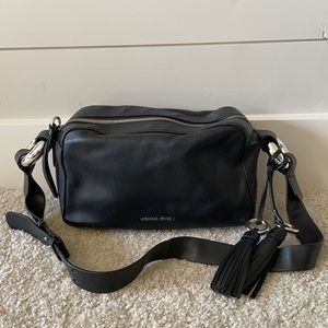 Michael Kors Black Leather Purse